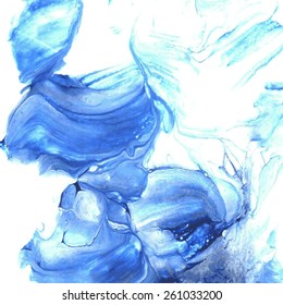 illustration spilled paint
