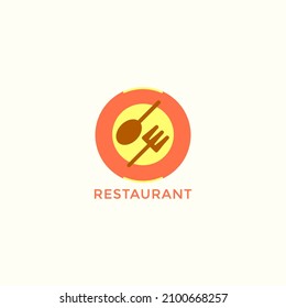 ILLUSTRATION SPOON AND SPORK, RESTAURANT LOGO DESIGN VECTOR FOR YOUR BUSINESS