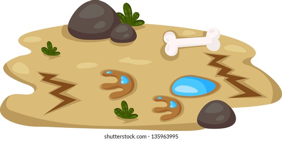 illustration of spoor dino