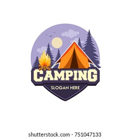 Illustration for sport camping, climbing, emblem climbing, hobby illustration. Vintage mountain camping vector logo and labels set. 