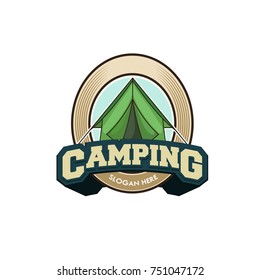 Illustration for sport camping, climbing, emblem climbing, hobby illustration. Vintage mountain camping vector logo and labels set. 