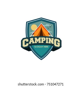 Illustration for sport camping, climbing, emblem climbing, hobby illustration. Vintage mountain camping vector logo and labels set. 