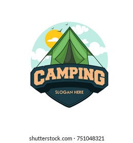 Illustration for sport camping, climbing, emblem climbing, hobby illustration. Vintage mountain camping vector logo and labels set. 
