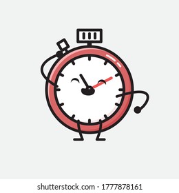 An illustration of Sport Timer Vector Character