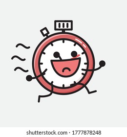 An illustration of Sport Timer Vector Character