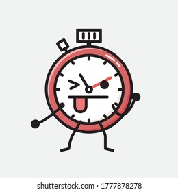 An illustration of Sport Timer Vector Character
