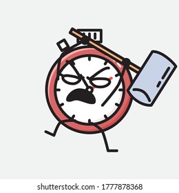 An illustration of Sport Timer Vector Character
