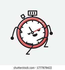 An illustration of Sport Timer Vector Character
