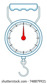 Illustration of the spring scale tool icon