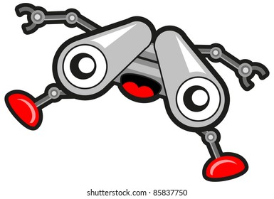 illustration of spy robot