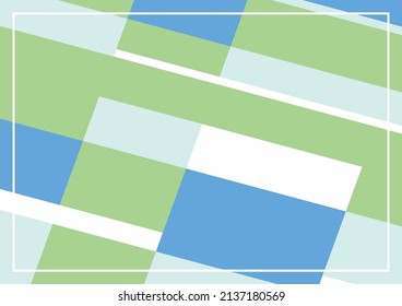 illustration of square geometric background
