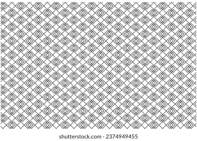 illustration of the square line pattern background.