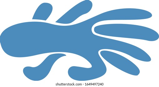 illustration of squid icon, sticker,tshirt print, vector illustration