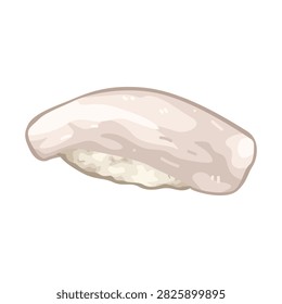 Illustration of squid nigiri Illustration 