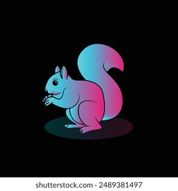 The Illustration of Squirrel Gradient