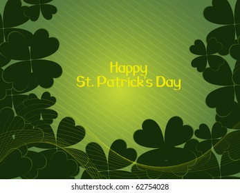 illustration for st patrick day, vector for 17th march