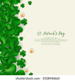 Illustration of St. Patrick's Day celebration concept.