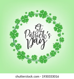 Illustration of St Patrick's Day celebration poster design.