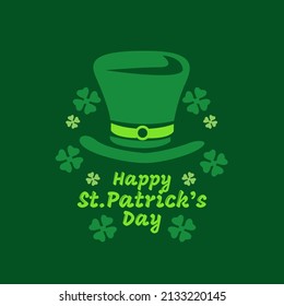 Illustration of St. Patrick's Day Hat event suitable for any design you need