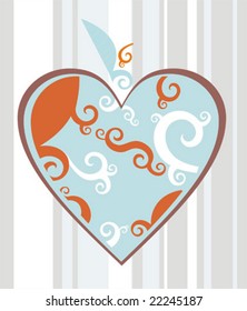 illustration for st. Valentine day