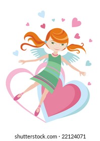 illustration for st. Valentines day