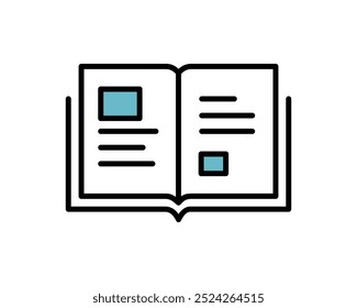 Illustration of stacked books symbolizing knowledge, education, and learning resources