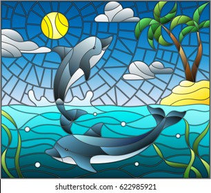 海 ステンドグラス のイラスト素材 画像 ベクター画像 Shutterstock