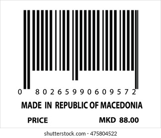 An Illustration of stamp marked Made in 