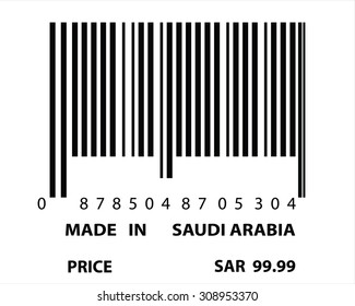 An Illustration of stamp marked Made in Saudi Arabia