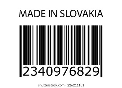 An Illustration of stamp marked Made in Slovakia