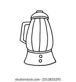 illustration of a stand blender