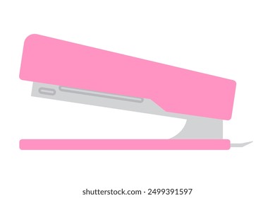Illustration of stapler no outline flat