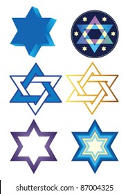 illustration with star of david