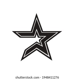illustration star logo or icon. EPS 10