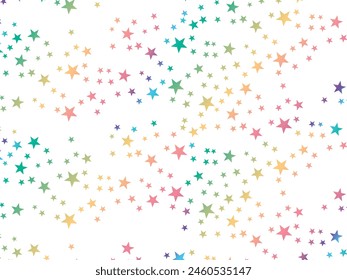 Illustration of star pattern background