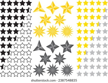 Illustration of star rating image