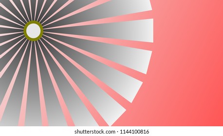 Illustration of a starburst pattern Pink background can be used as multipurpose. Print Or on the web site.
