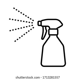 
Illustration Of Sterilizing Viruses By Spraying Antiseptic Solution