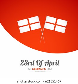 Illustration Of St.George's Day Background