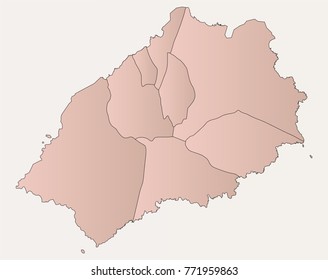 Illustration of the stHelena map 