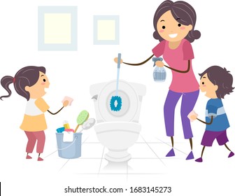 1,137 Mom toilet Images, Stock Photos & Vectors | Shutterstock