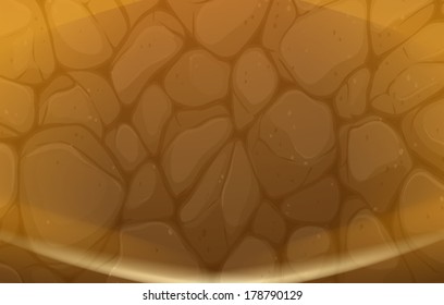 Illustration of a stonewall texture