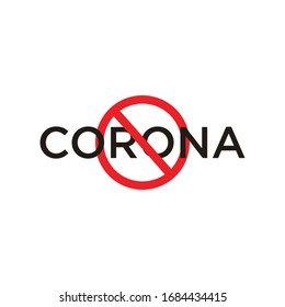  ilustración stop coronavirus icono vectorial 