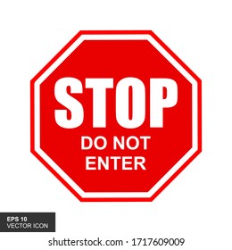 Stop no entry Images, Stock Photos & Vectors | Shutterstock