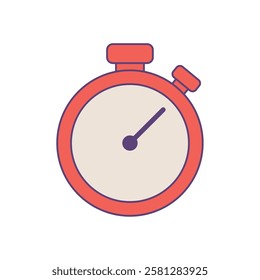 Illustration of a stopwatch for training