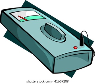 Illustration of a storage battery