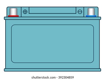 Illustration of the storage battery icon