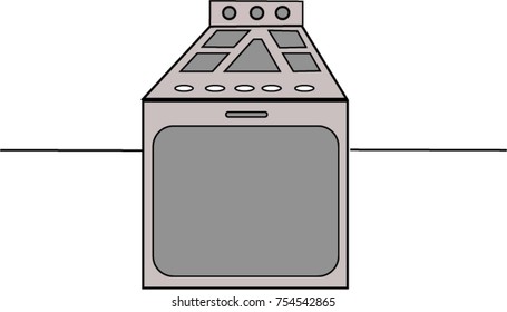 Illustration of Stove
