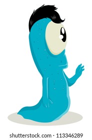 illustration of a strange creature