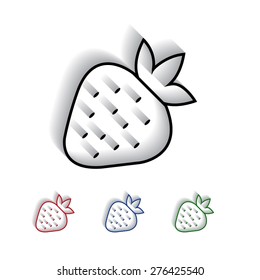 Illustration of Strawberries 